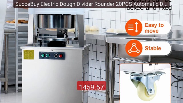 SucceBuy Electric Dough Divider Rounder 20PCS Automatic Dough ... Hot Deal 2026 | Limited Offer!