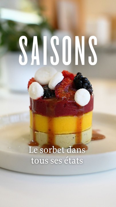 Été : le sorbet dans tous ses états !
