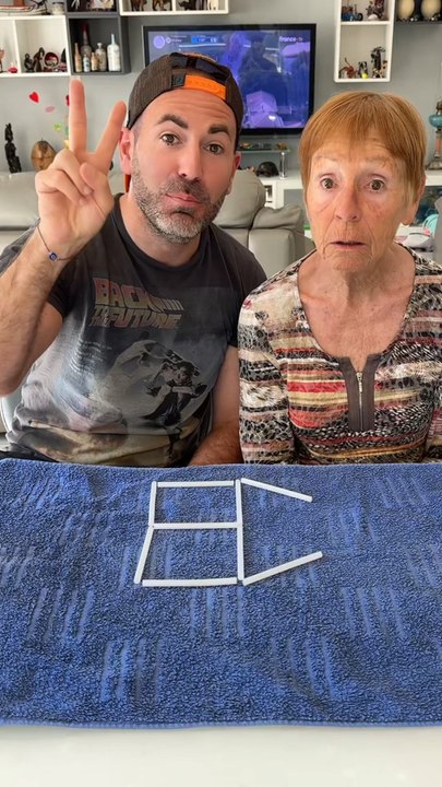 BOUGE 2 BÂTONNETS POUR FAIRE 3 TRIANGLES 🔺🤷🏻‍♂️