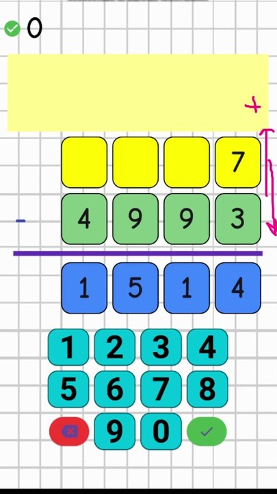 3.3- Çıkarmada Verilmeyeni bulma 1 - 4. Sınıf Matematik #shorts