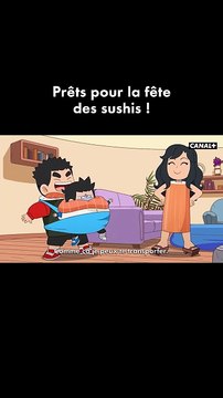🍣 Aujourd'hui, c'est la fête des sushis ! Autant dire que certains sont plus motivés que d'autres. 😅