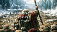 خروج 14 بني اسرائيل يعبرون البحر