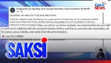 Grupo ng mga estudyante ng Ateneo, nanawagan ng walkout bukas | Saksi