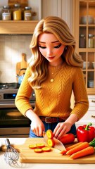 COOKING BREAKFAST 👩‍🍳 Easy English Story #shorts