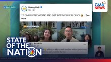 Viral greeting ni Baus Rufo, kinaaliwan at na-dogshow online | SONA