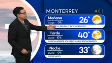 Pronóstico del tiempo para Monterrey, con Nelson Valdez - 18 de junio 2026