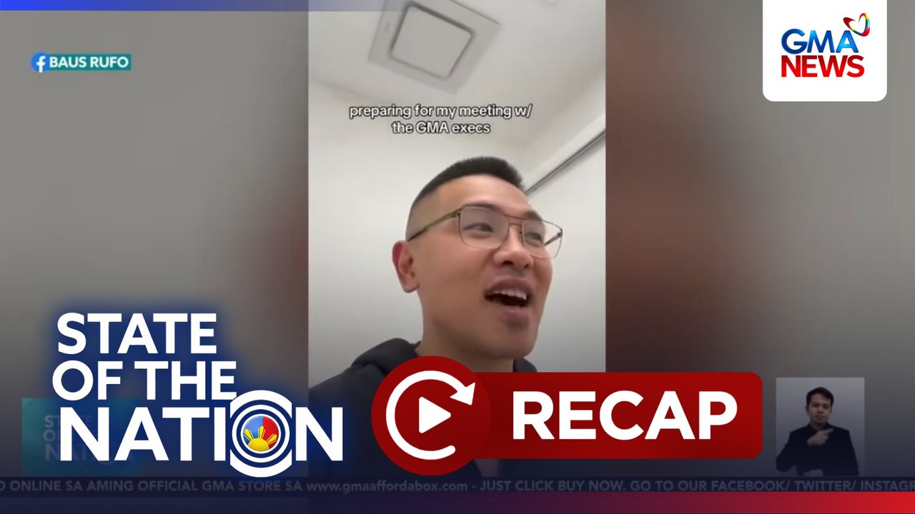 State of the Nation: (Part 2) Baus Rufo: Hello mga Kapuso!
