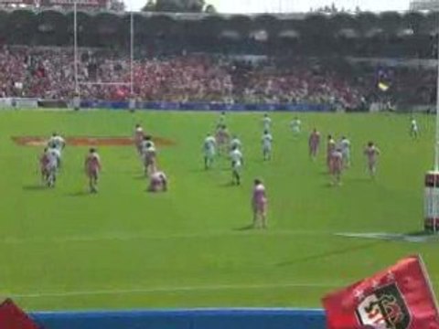 Stade français - Toulouse demi finale drop fritz