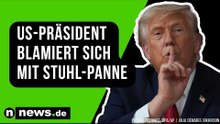 Donald Trump: US-Präsident blamiert sich bei G7-Gipfel mit Stuhl-Panne