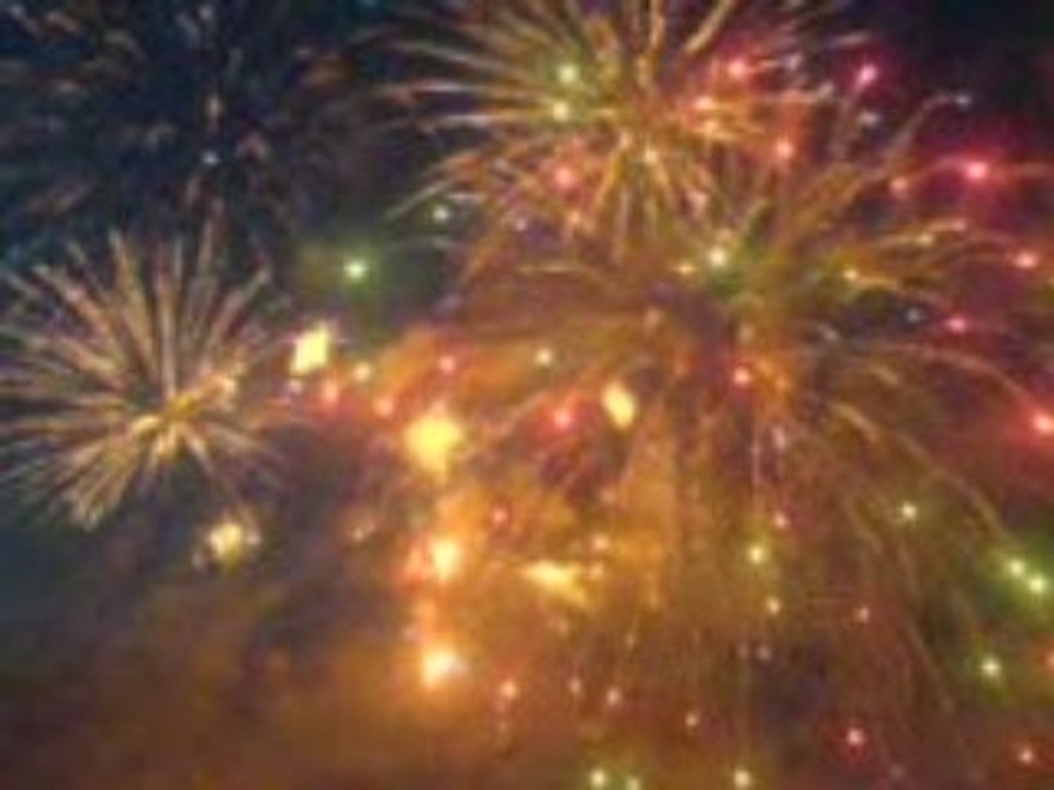 Feu d'avant spectacle