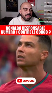 🇵🇹 RONALDO responsable numéro 1 du PORTUGAL contre le RD CONGO ?