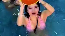Pretty swimming