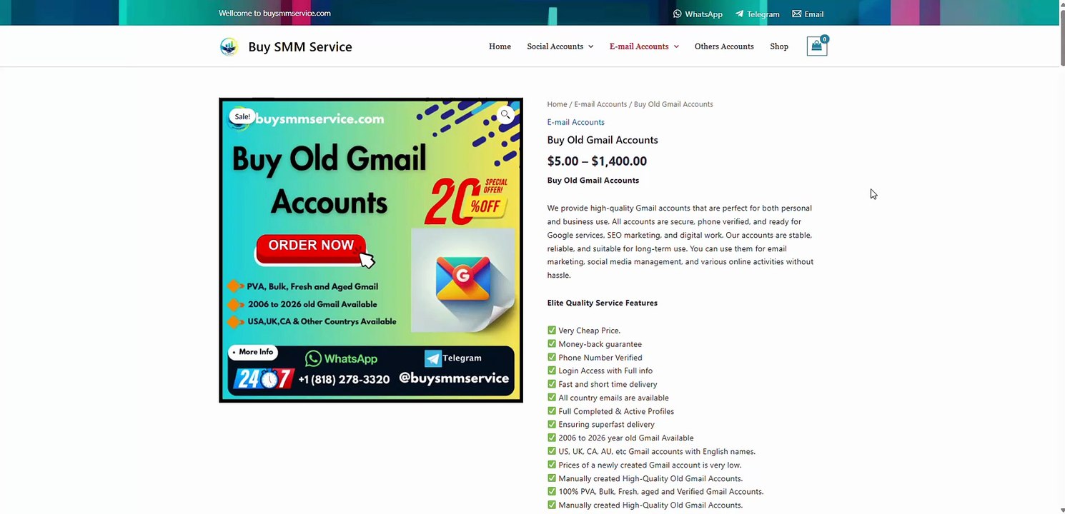 Buy PVA Gmail Accounts: Trusted Sites and Buying Guide