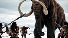 Raw. Brutal. Delicious. 🔥🦣 Clovis hunters vs. one massive woolly mammoth