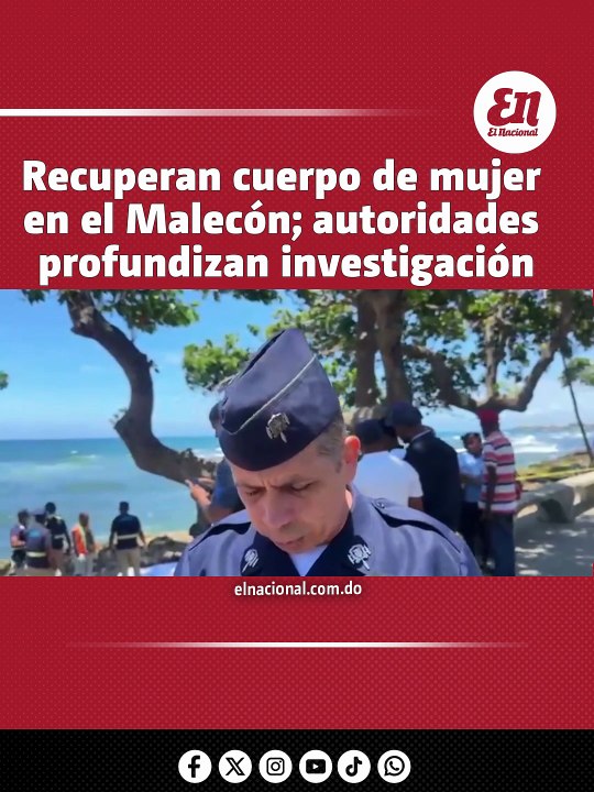 Trágico hallazgo: joven se lanza al Mar Caribe en el Malecón