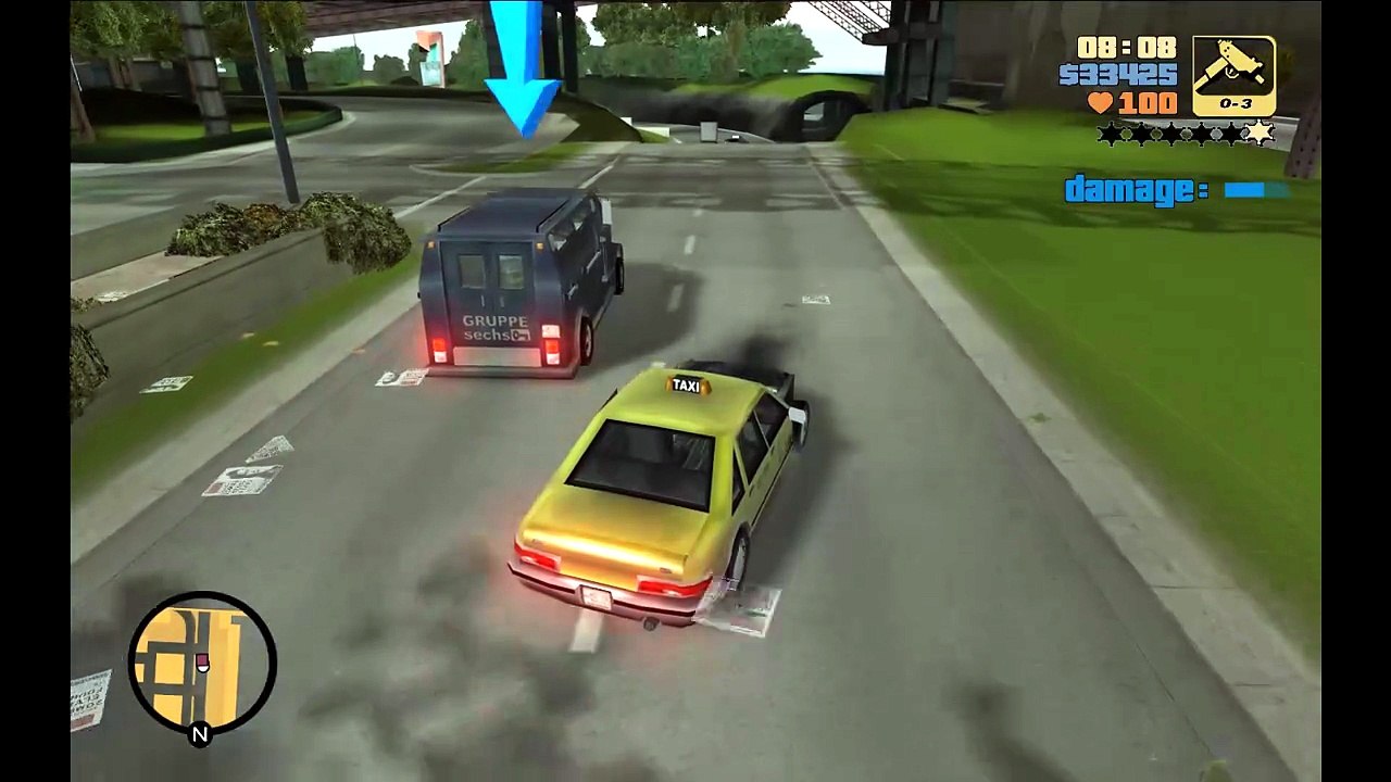GTA III Mission #09 - Van Heist (4K UHD) | No Commentary
