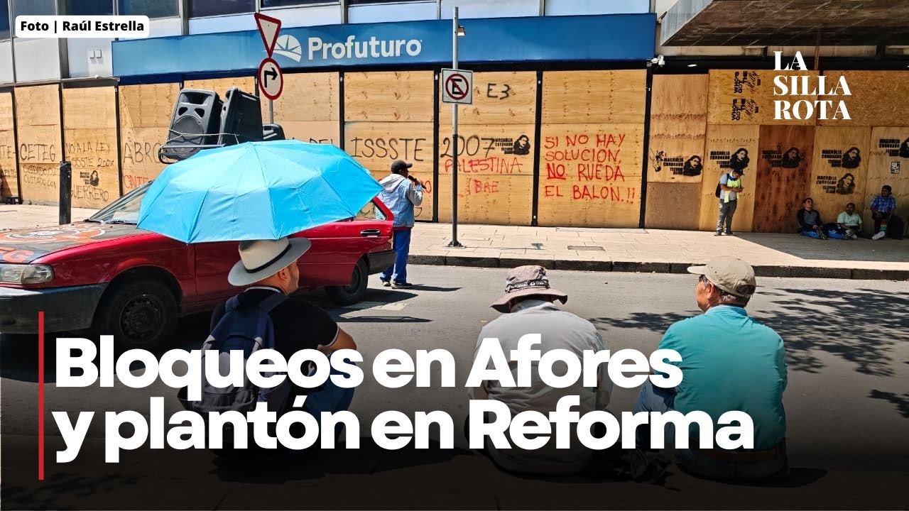 CNTE mantiene movilizaciones en CDMX pese a diálogo con Gobernación
