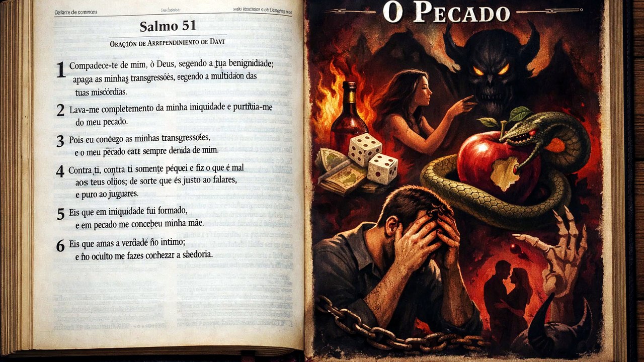 “O Pecado Promete Prazer, Mas Cobra a Alma.”