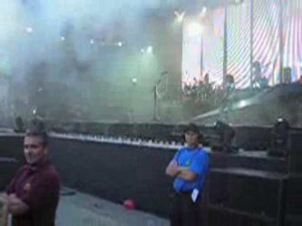 Début du concert + une partie de Ich Brech Aus