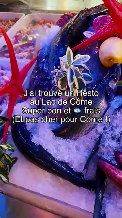 🇮🇹 J'ai trouvé un Restaurant au Lac de Côme en pleine zone hyper-touristique mais dans une pe.mp4