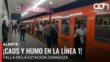 🚨¡Última Hora! Humo en el Metro Zaragoza: cortocircuito suspende la Línea 1