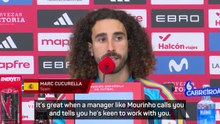 Cucurella reveals conversation with Mourinho
