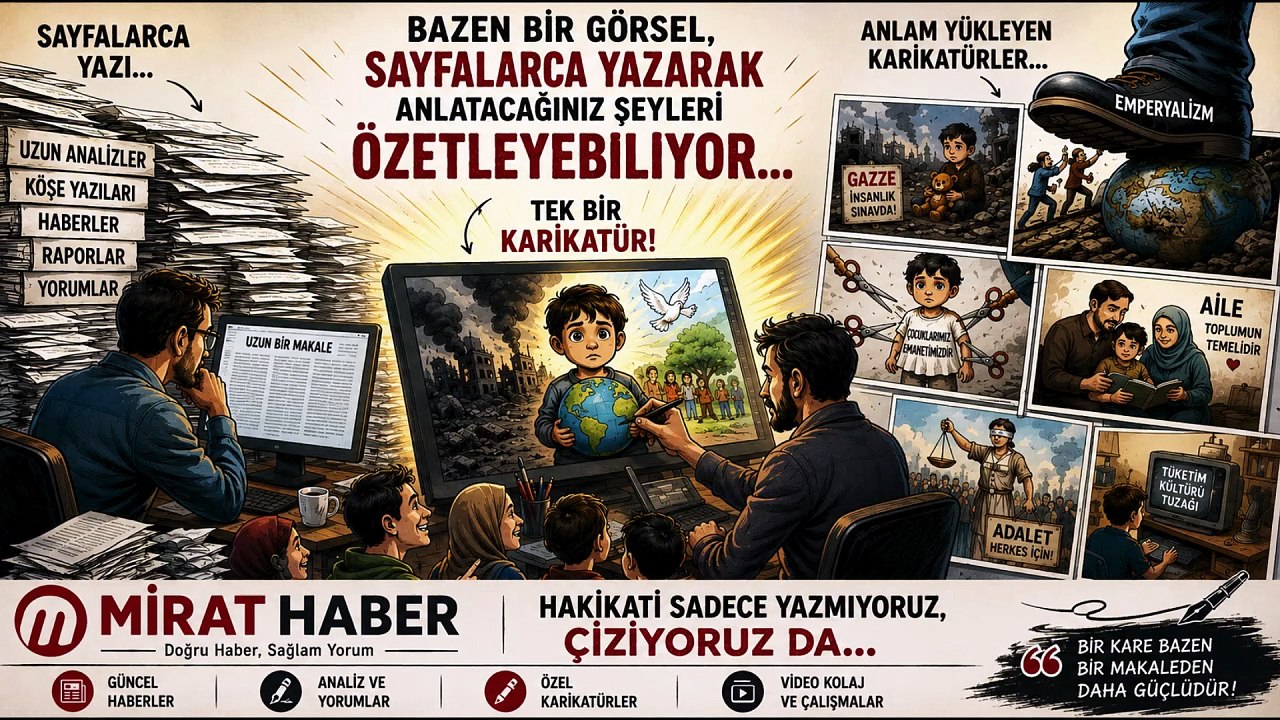 BAZEN BİR GÖRSEL, SAYFALARCA YAZARAK ANLATACAĞINIZ ŞEYLERİ ÖZETLEYEBİLİYOR...