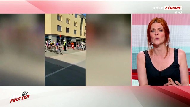 Tadej Pogacar, « bouleversé » après la chute de sa compagne Urska Zigart dans la 2e étape du Tour de Suisse femmes - Cyclisme - Tour de Suisse - Tour de Suisse (F)