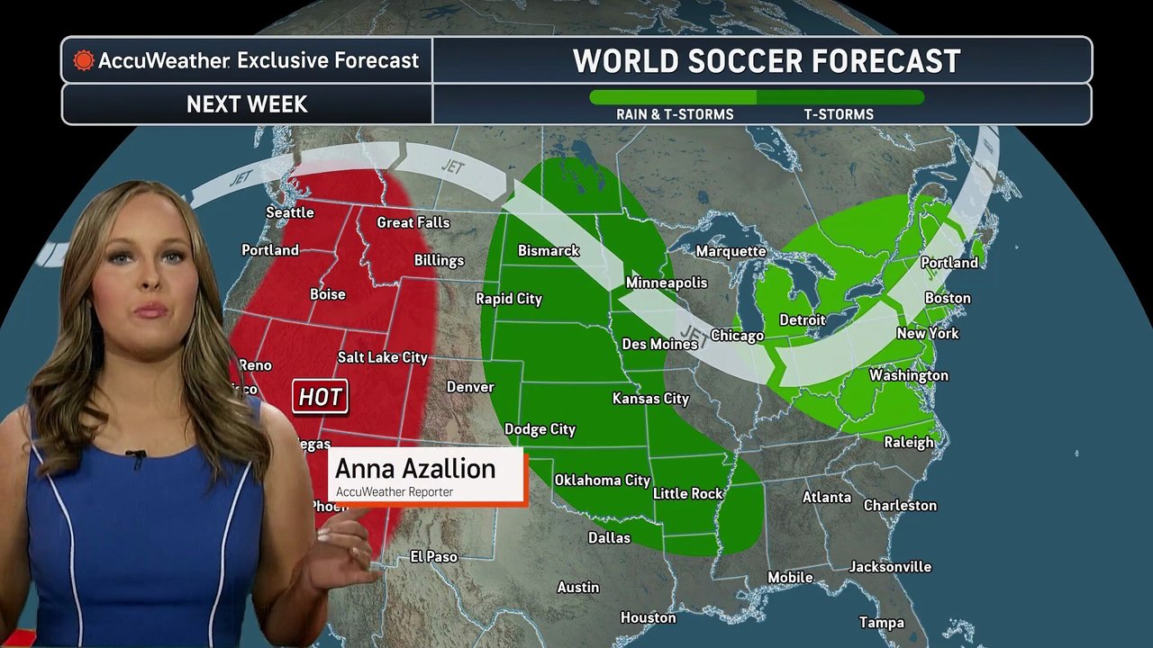 Potential weather challenges ahead for World Cup host cities