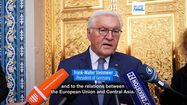 Germany and Uzbekistan deepen ties, President Steinmeier tells Euronews