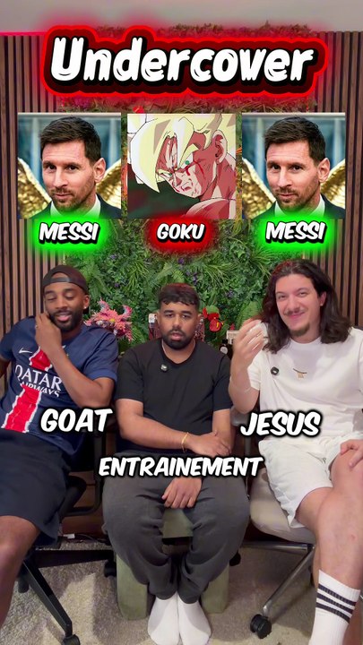 Undercover Goku messi