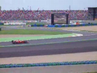 tour de chauffe des F1