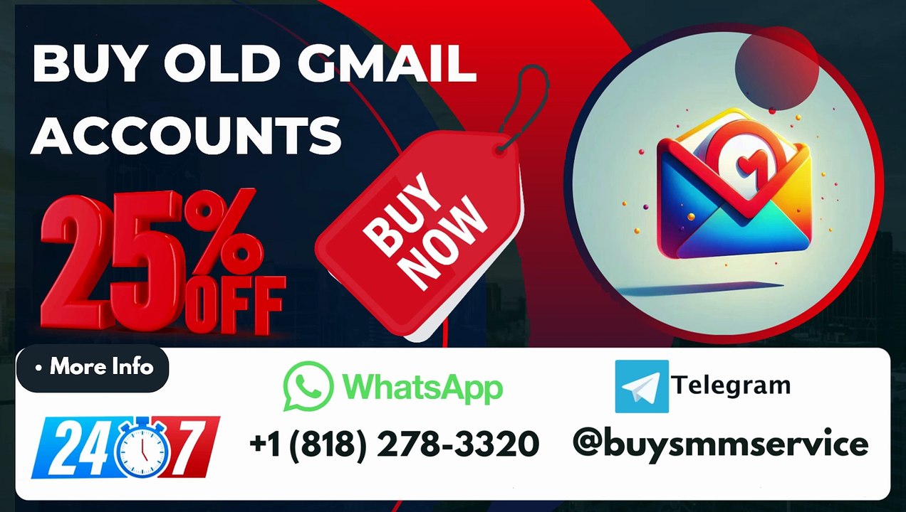 Best Top 100.10 Platforms to Buy Old Gmail Accounts