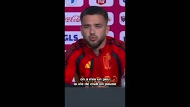 Belgique - Raskin : “Un transfert ? On a mis la vie de club en pause”