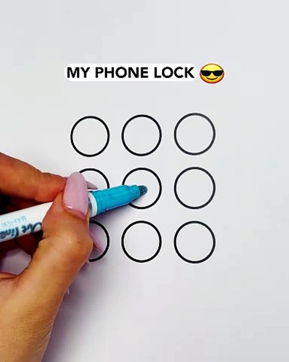 This phone lock pattern is next-level 🔐 📱