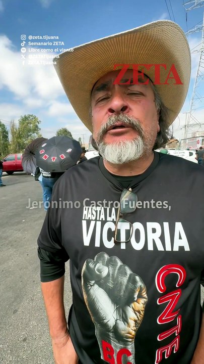 Más de cinco horas de bloqueo de la CNTE en carretera libre Tijuana Tecate.