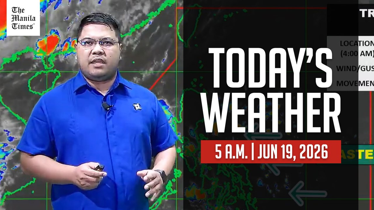 Today's Weather, 5 A.M. | Jun. 19, 2026