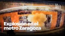 Metro Zaragoza: corto circuito por bastón metálico desata pánico entre pasajeros