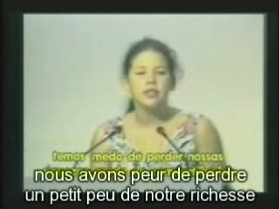 Enfant de 13 ans à l'ONU