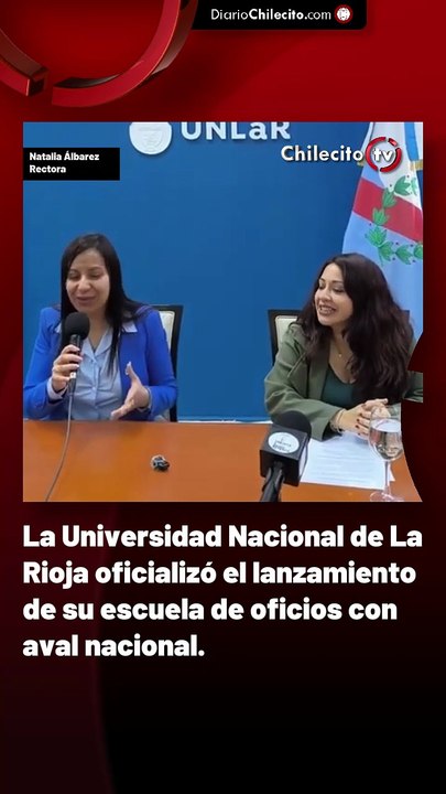 La Universidad Nacional de La Rioja oficializó el lanzamiento de su escuela de oficios con aval nacional.