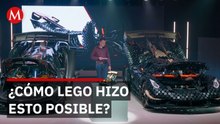 LEGO construyó un auto de 327 mil piezas que funciona y alcanza 111 km/h en circuito
