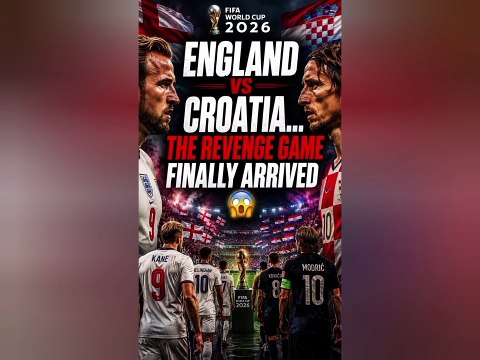 FIFA World Cup 2026 England vs Croatia — The Crazy 4-2 Battle Nobody Expected 😱 | Kane, Bellingham & World Cup Drama