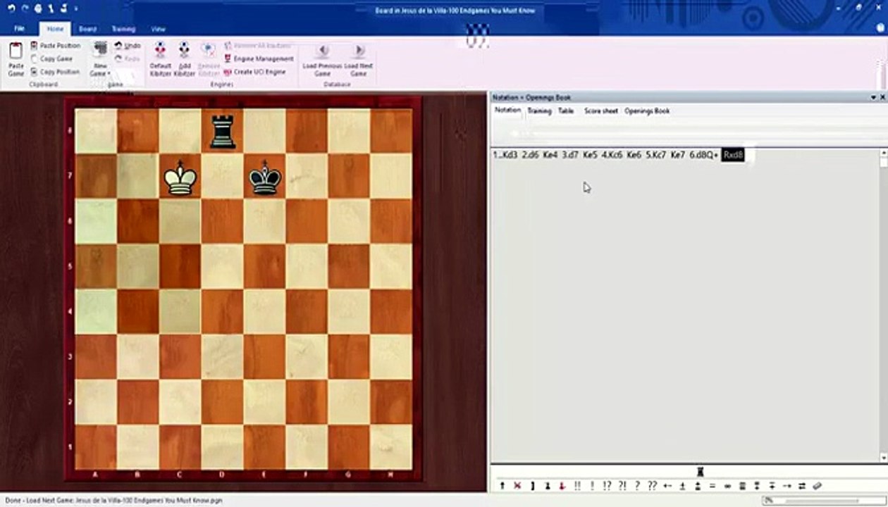 June Chess Series- Endgame Play- Continued Series- Rook and Pawn-Part 1