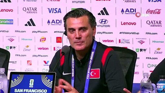 Vincenzo Montella: Bu kaosa hizmet eden çok kişiden daha fazla Türk gibi hissediyorum -2- - A Milli Futbol Takımı Teknik Direktörü Montella: - Biraz daha saygıyı hak ettiğimizi düşünüyoruz - Maçı kaybettik diye her şeyi ber... | Ajansspor | IHA