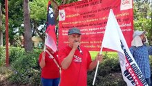 Realizan protesta la CNTE Jalisco en el parque Revolución