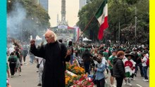 El Ángel ya está lleno: miles de aficionados esperan el México vs Corea en medio de una gran fiesta