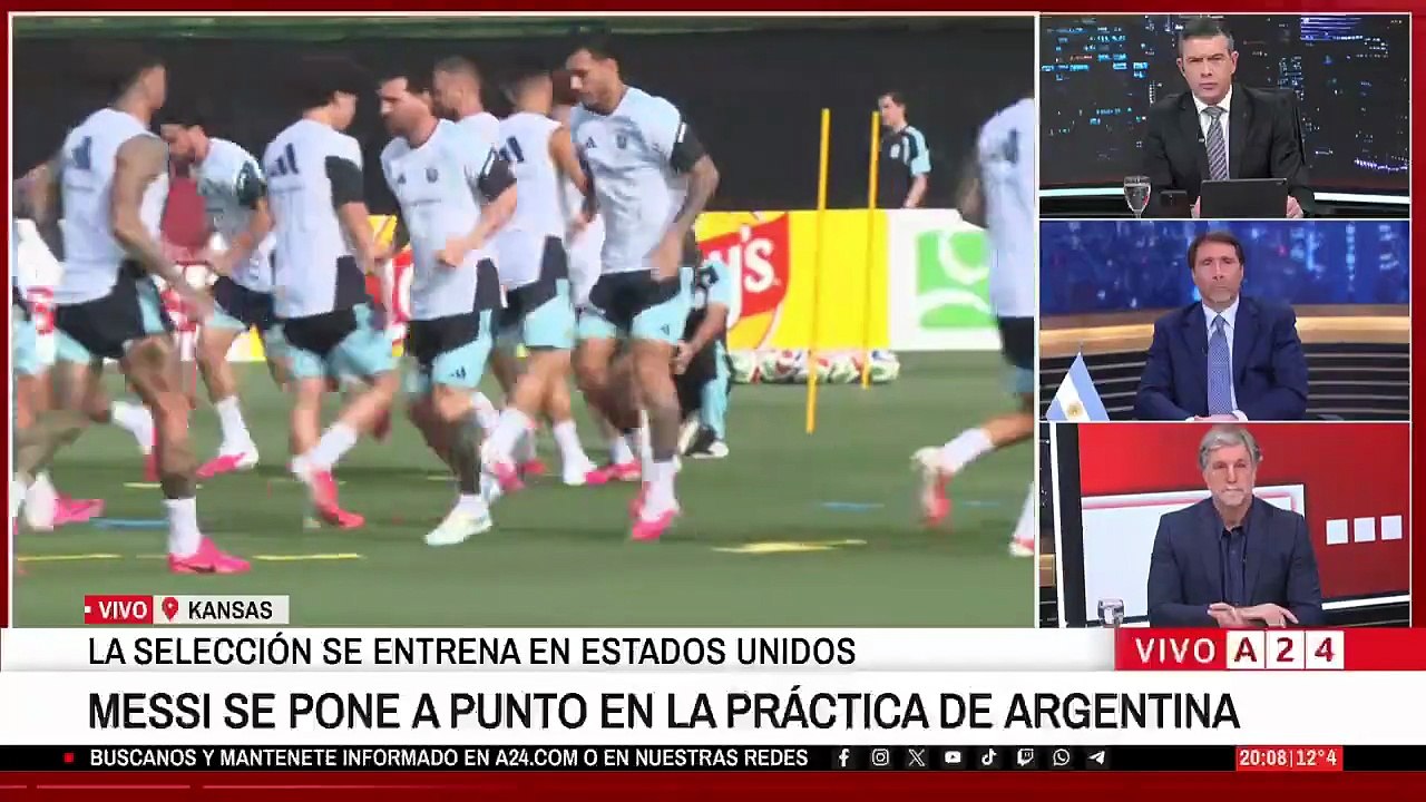 Messi práctica