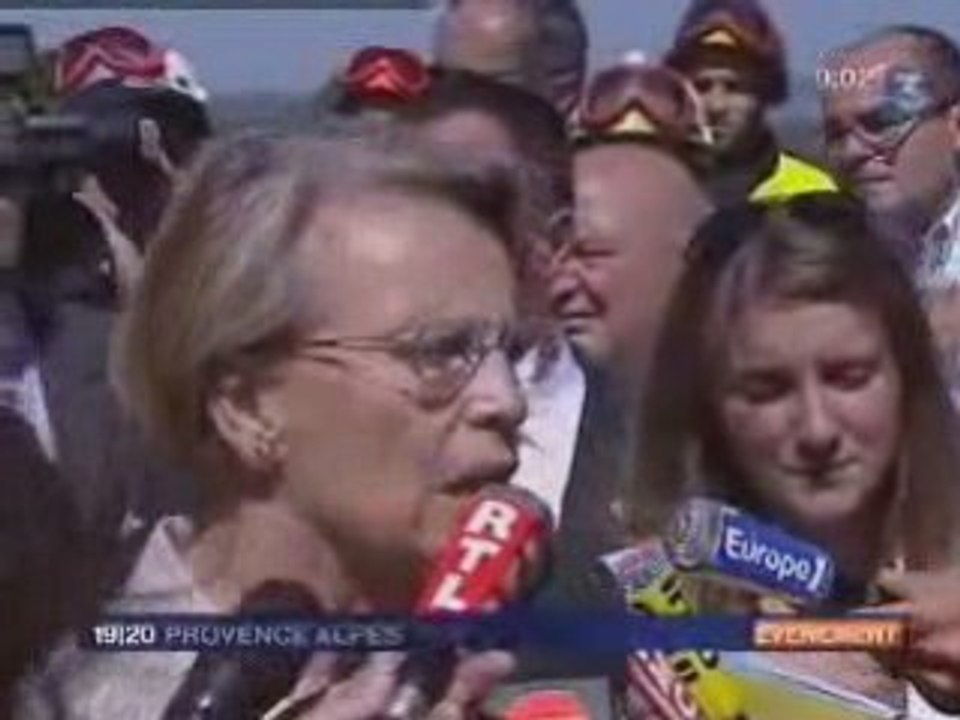 Manoeuvre feux de forêts sur le plateau de l'Arbois