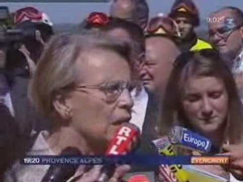 Manoeuvre feux de forêts sur le plateau de l'Arbois