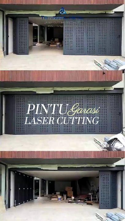 Pintu Garasi Lasercutting